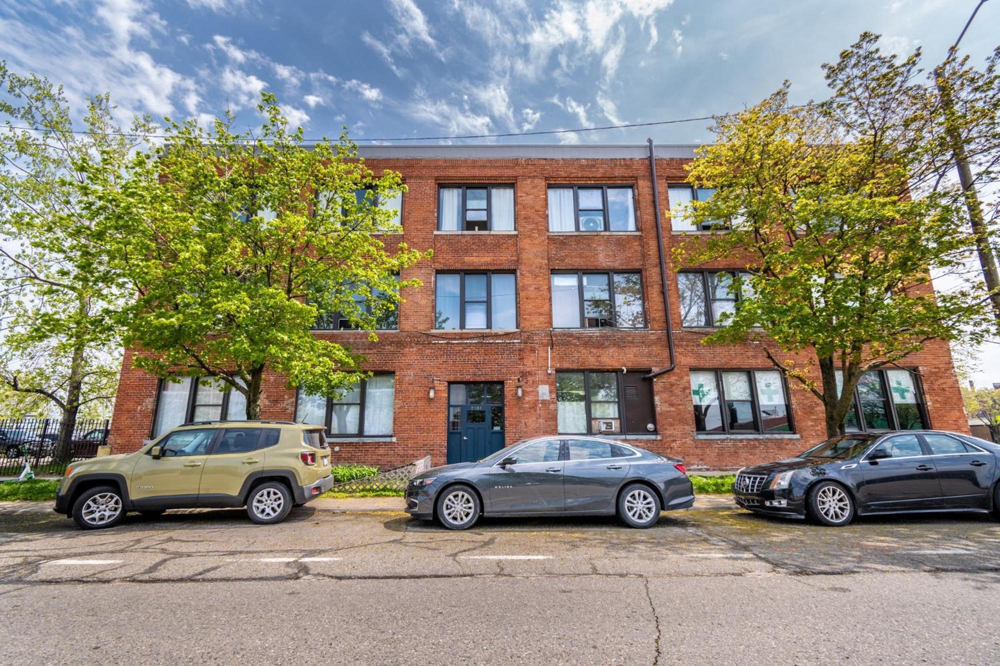 420 Friendly Canada Bridge View Loft Downtown Free Parking Detroit Kültér fotó