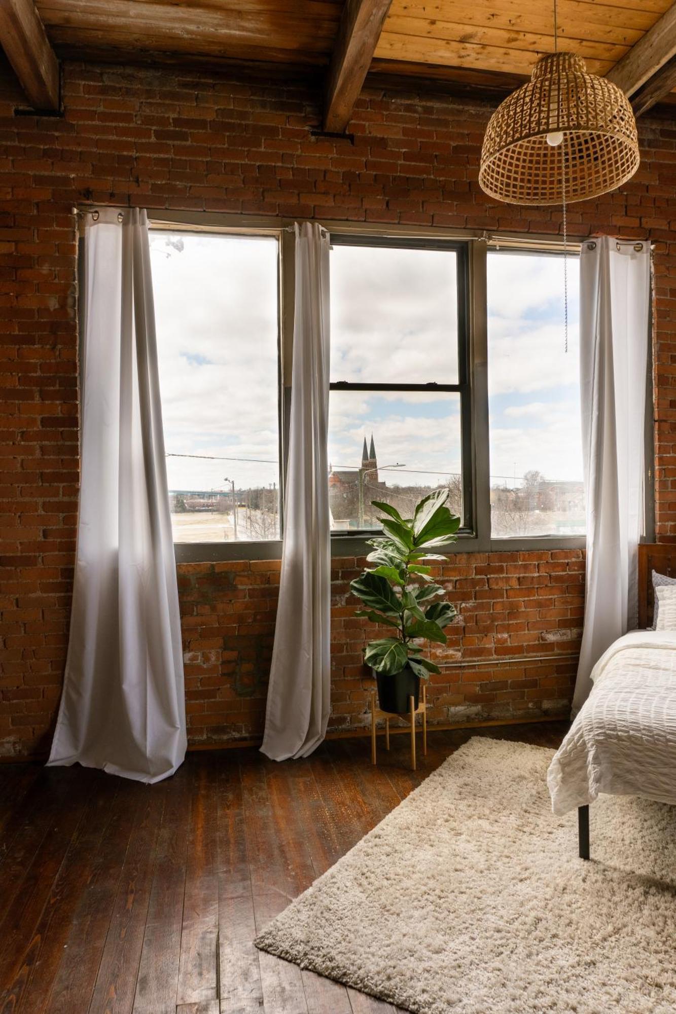 420 Friendly Canada Bridge View Loft Downtown Free Parking Detroit Kültér fotó