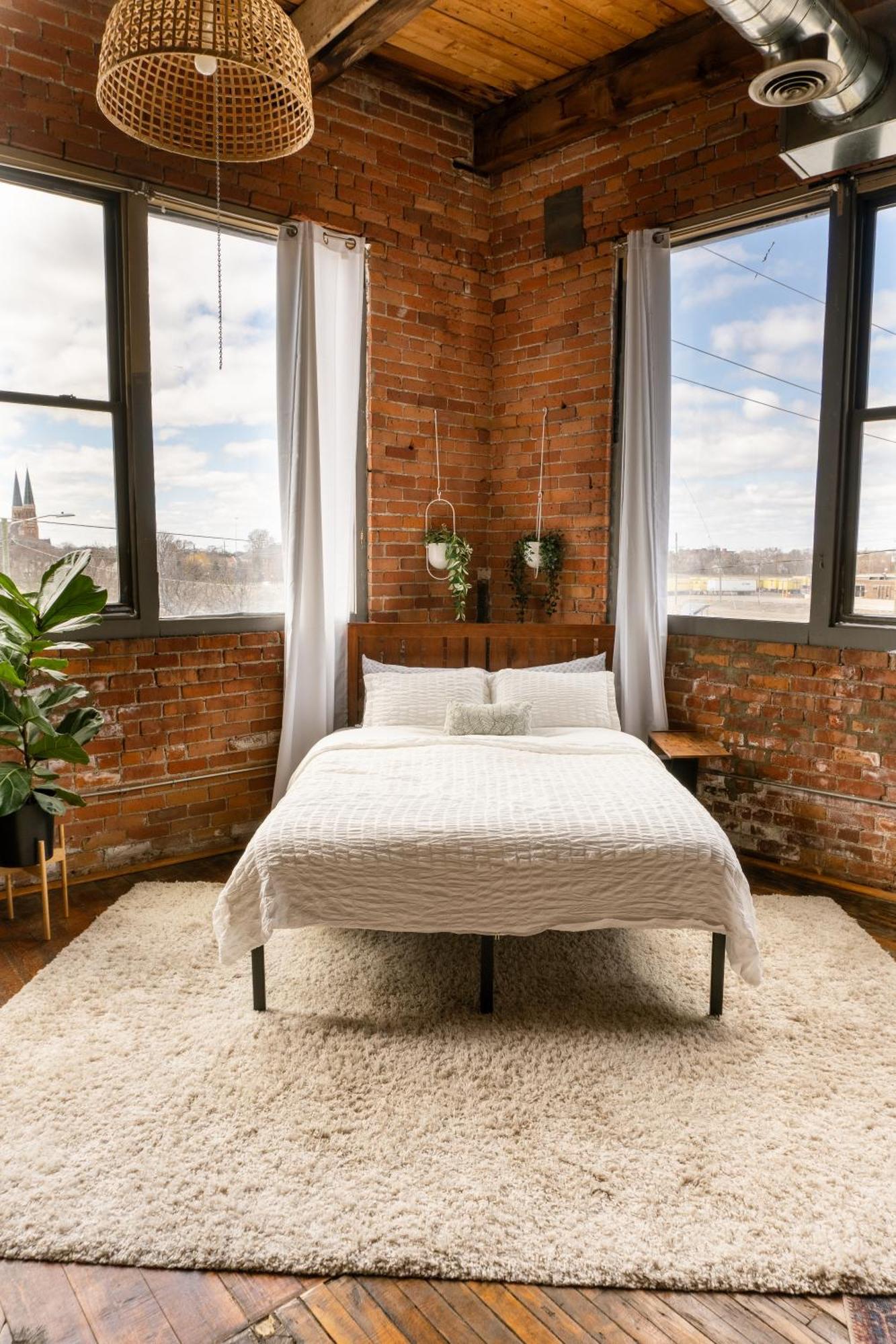 420 Friendly Canada Bridge View Loft Downtown Free Parking Detroit Kültér fotó