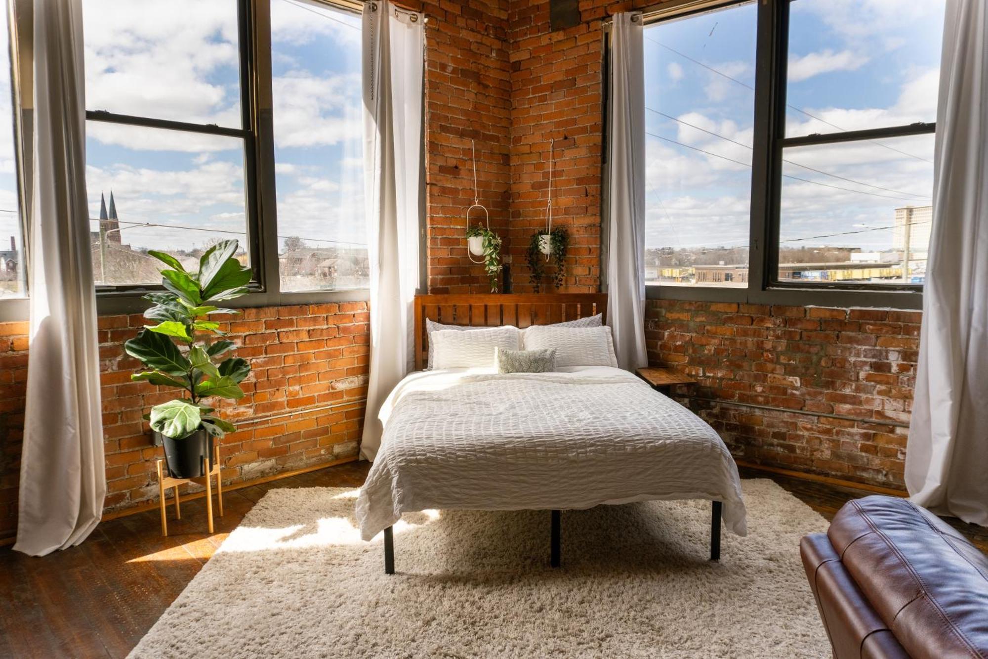 420 Friendly Canada Bridge View Loft Downtown Free Parking Detroit Kültér fotó